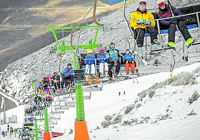 Telesilla de Valdezcaray, que será renovado.