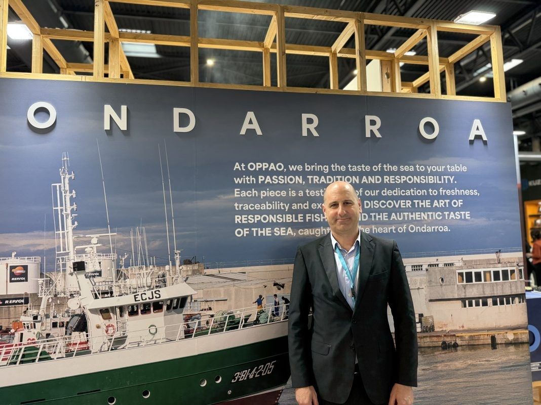 El gerente de la asociación de armadores de altura de Ondarroa, Mikel Ortiz.