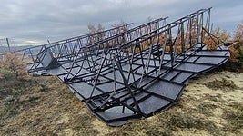 Ernai derriba el último toro de Osborne del País Vasco