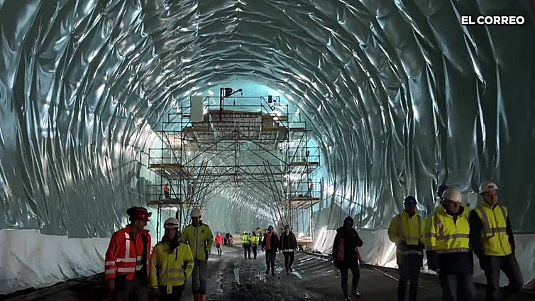 Así es el gigantesco tanque de tormentas de Barakaldo