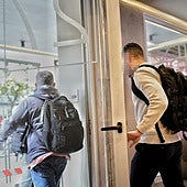 Agentes de la UCO registraron la sede de Acciona en Bilbao el 14 de noviembre.