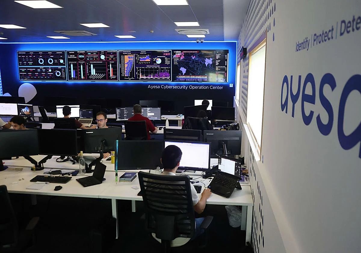 Instalaciones de Ayesa en la sede que la empresa tiene en San Sebastián