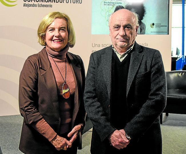 Begoña Etxebarria y José Félix Ruiz.