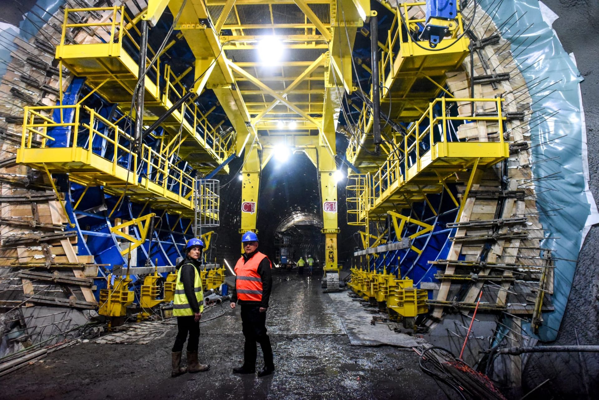 El mayor tanque de tormentas de Bizkaia, en imágenes