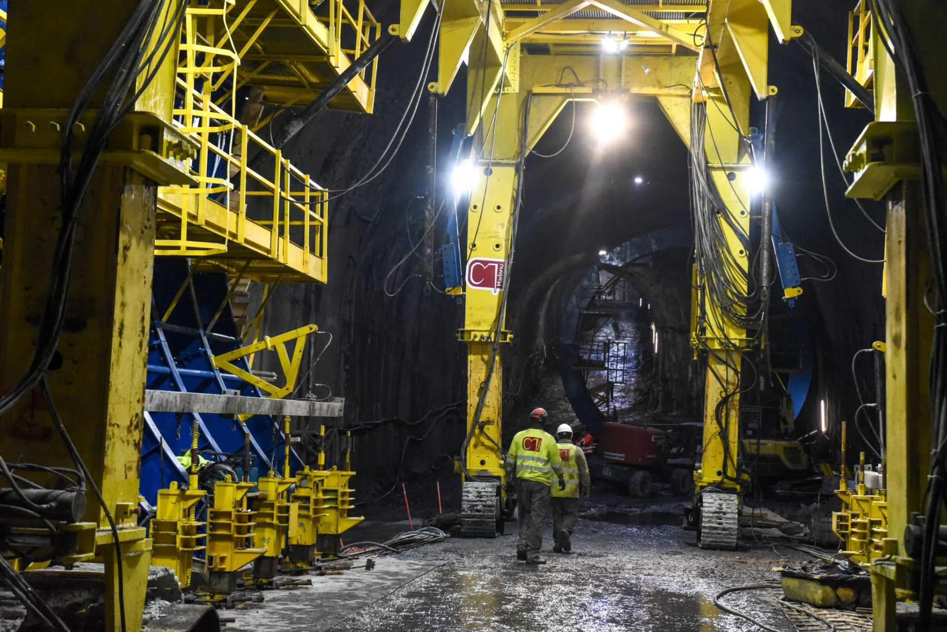 El mayor tanque de tormentas de Bizkaia, en imágenes