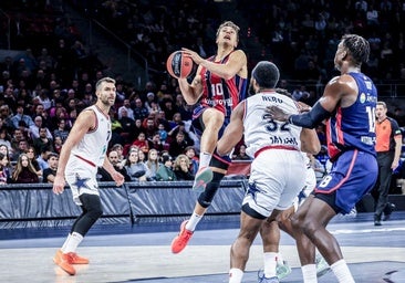 Spagnolo se mostró incisivo en las penetraciones y dirigió con firmeza al Baskonia durante los tres primeros cuartos.