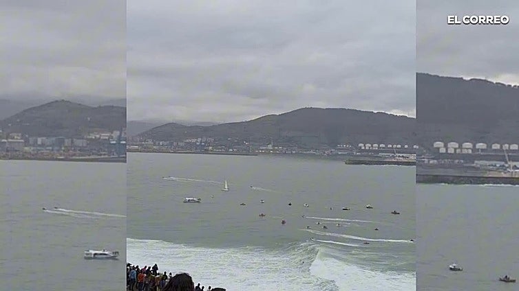 El campeonato de olas grandes recala en Getxo