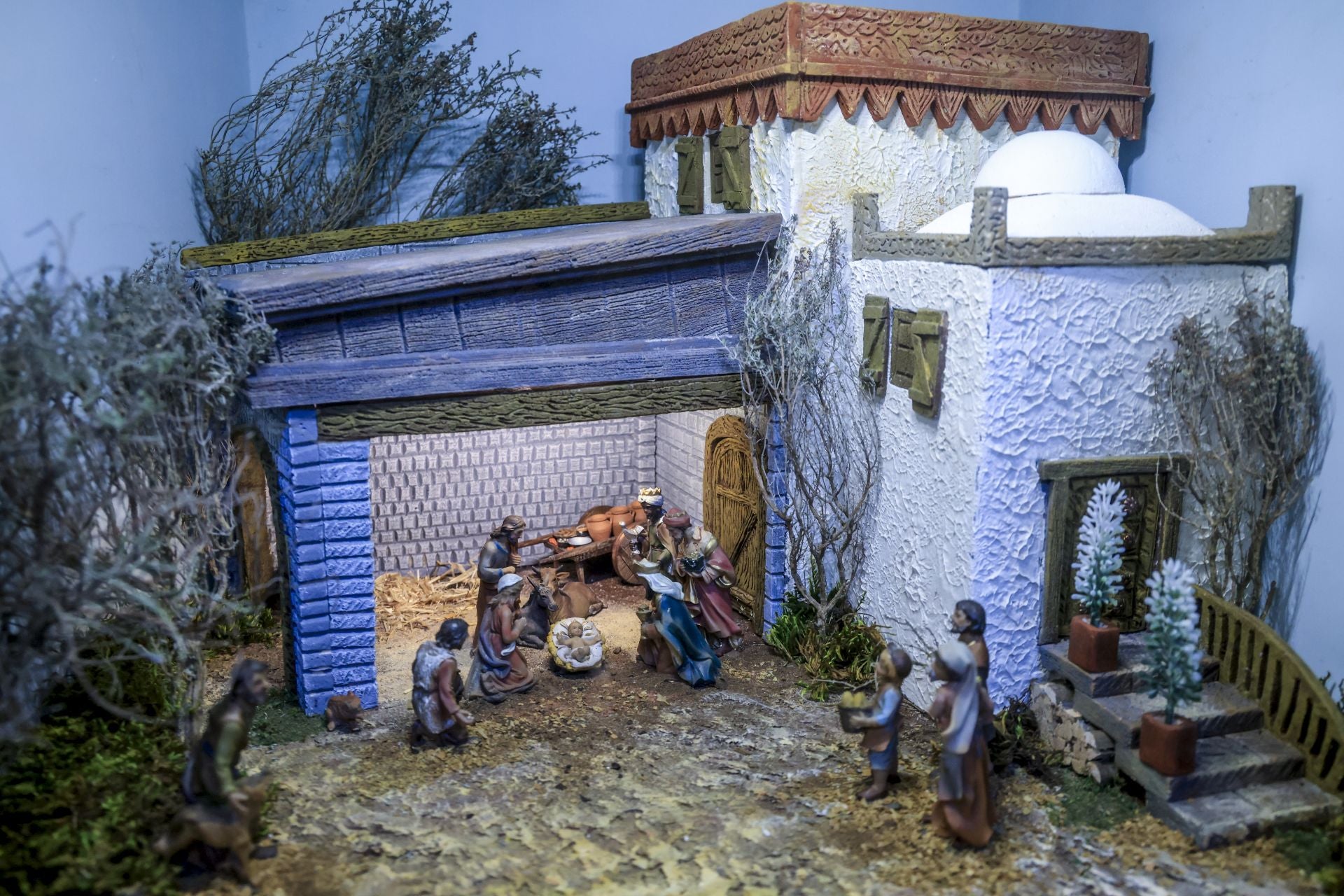 Los belenes de Vitoria, en imágenes