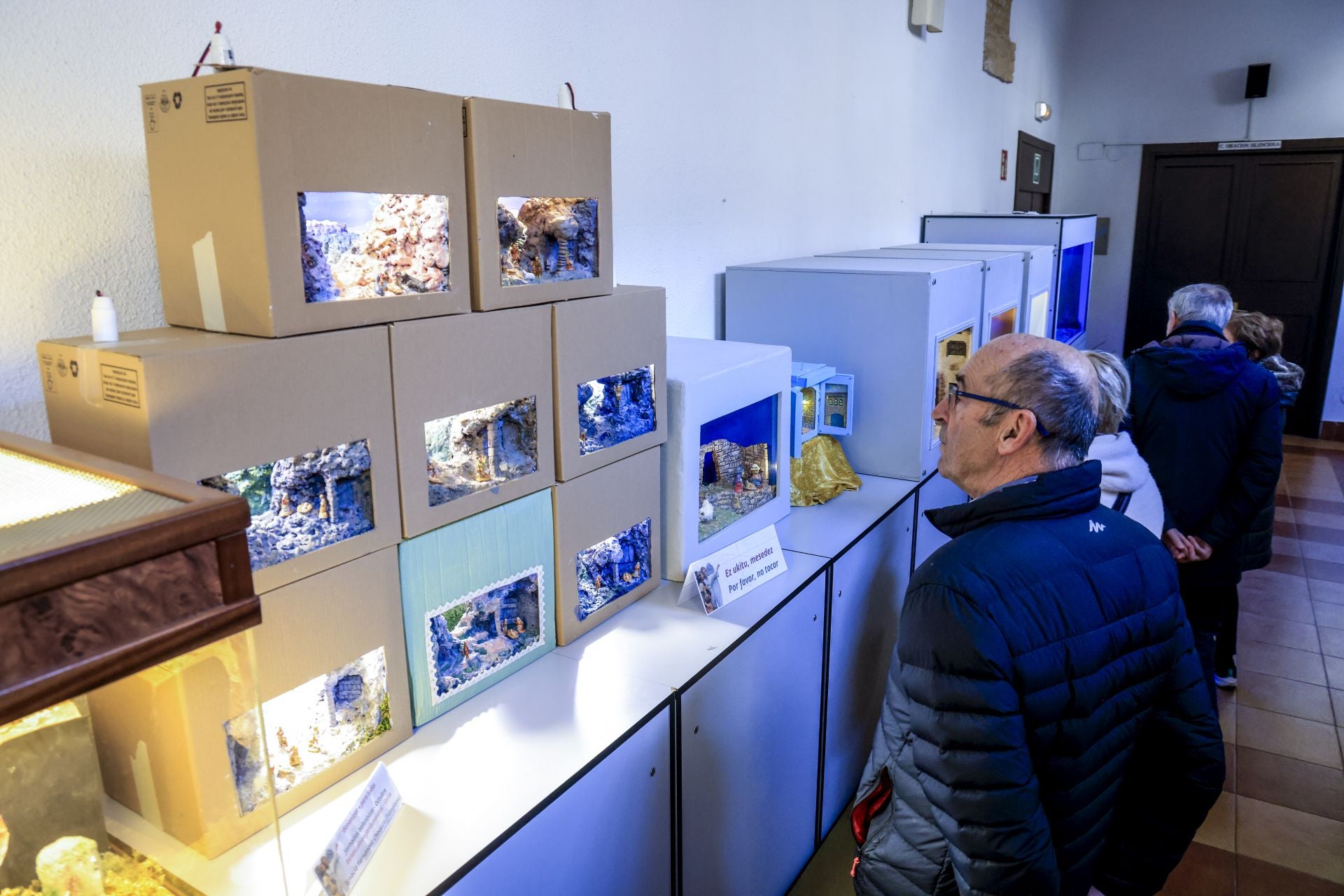 Los belenes de Vitoria, en imágenes