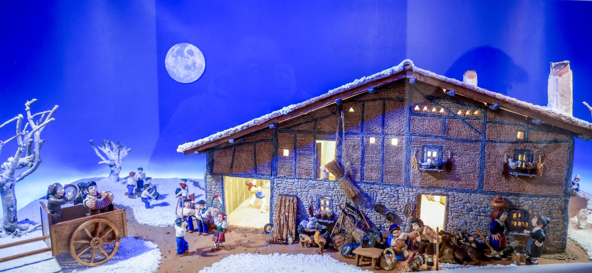 Los belenes de Vitoria, en imágenes