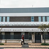 Vista exterior de la residencia Emeis-Bouco que abrirá en los próximos meses en la calle Mahatma Gandhi de Zabalgana.
