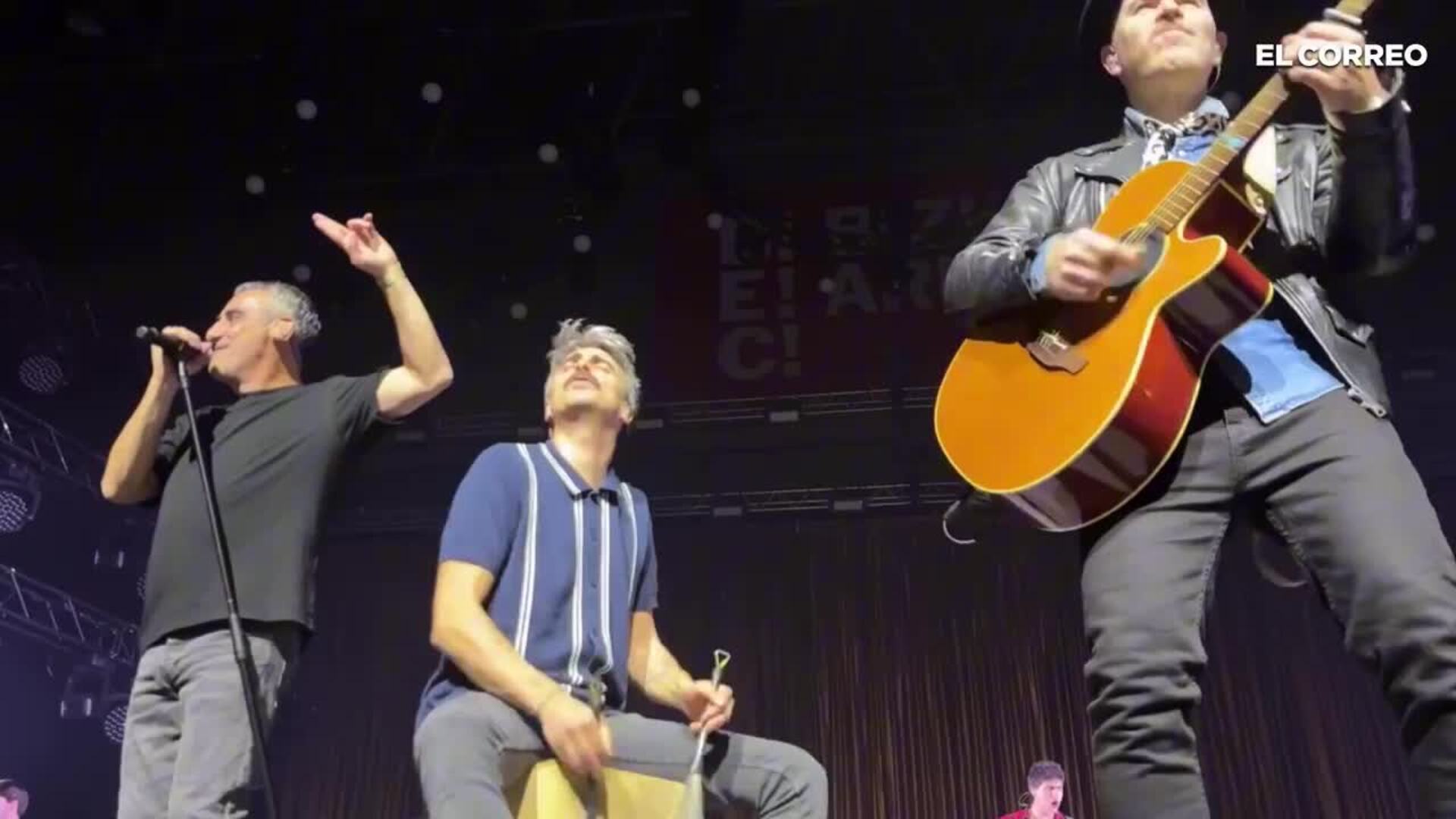 Gatibu triunfa en el primero de sus tres conciertos de despedida ante un BEC lleno.