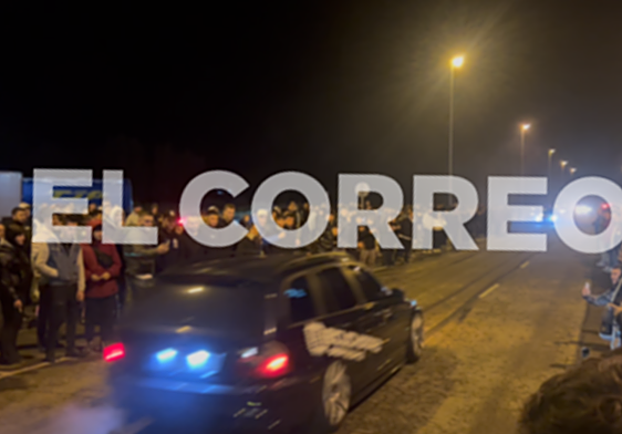 A finales de octubre, cientos de jóvenes trasladaron a Lantarón las carreras ilegales tras una quedada en Zigoitia.