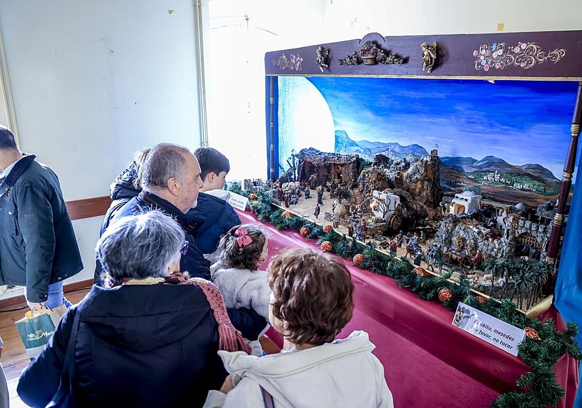 Los belenes de Vitoria, en imágenes