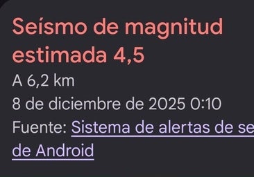 Mensaje de aviso que se pudo leer en algunos terminales.