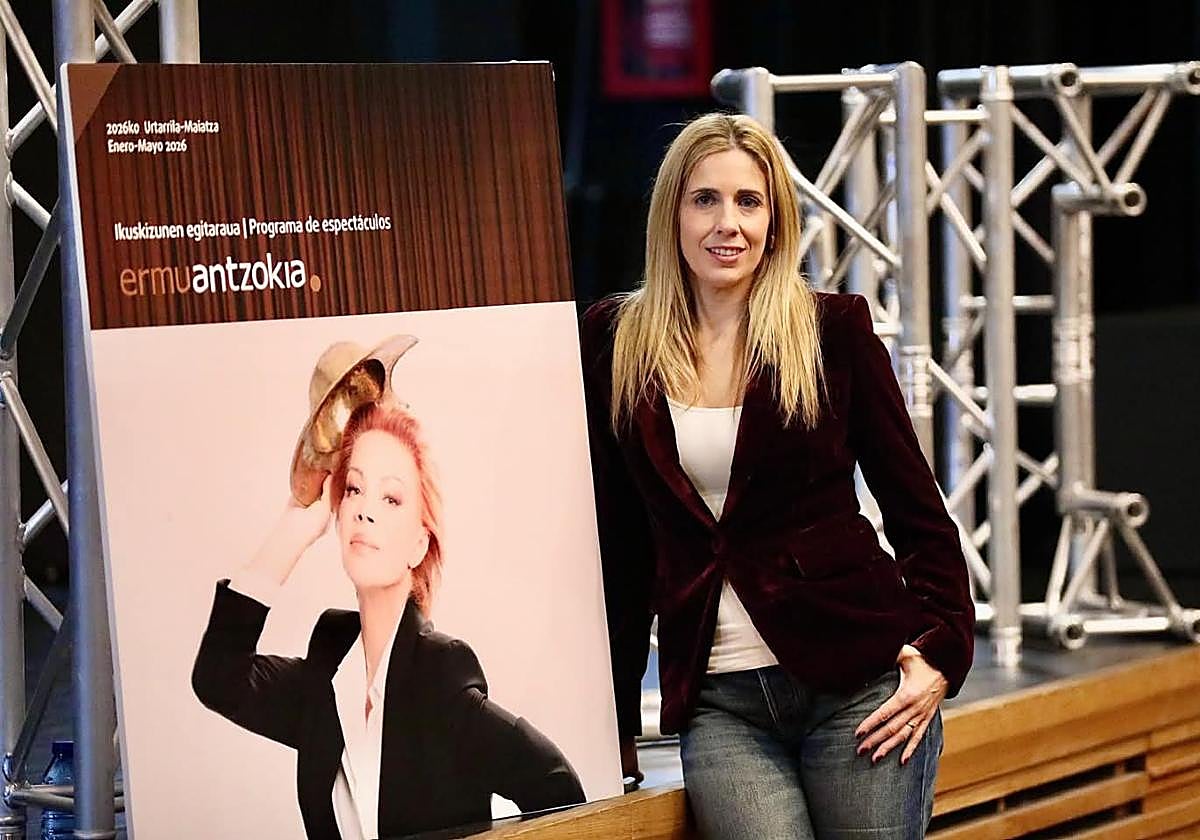 Paloma San Basilio es una de las propuestas de la agenda que presentó la alcaldesa de Ermua.