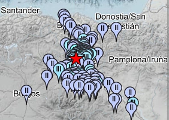 Un terremoto que se ha notado desde Burgos a Bilbao