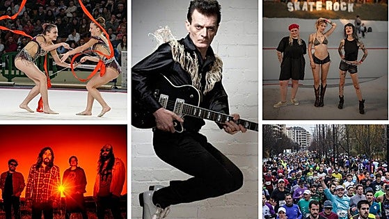 Mucha música y deporte este fin de semana en Vitoria. Elige tu plan ideal