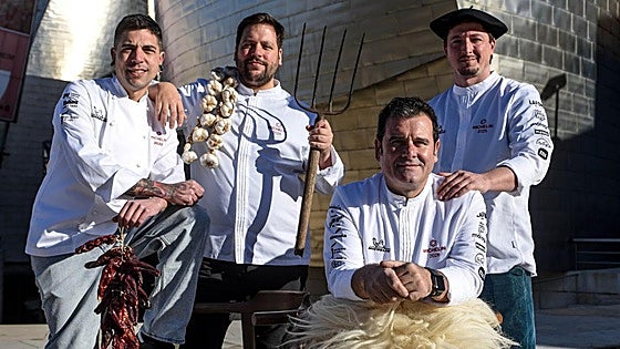Los nuevos restaurantes vizcaínos con estrella: «Tras dar menús de 20 euros, verme en la liga Michelin impresiona»