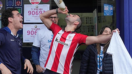 El premio por cada papeleta del tercer premio del equipo de rugby de Igorre