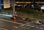 El vídeo viral grabado tras un accidente Bilbao que agita el debate sobre la baliza V-16