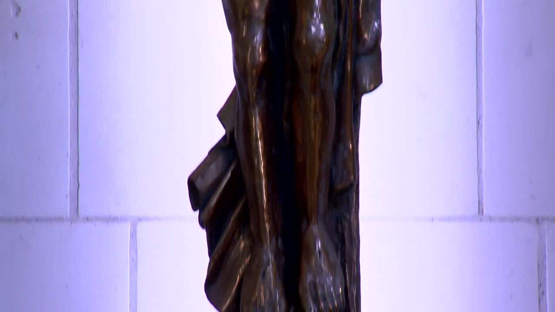 La Sagrada Familia expone hasta Navidad dos esculturas del taller Progetto Arte Poli
