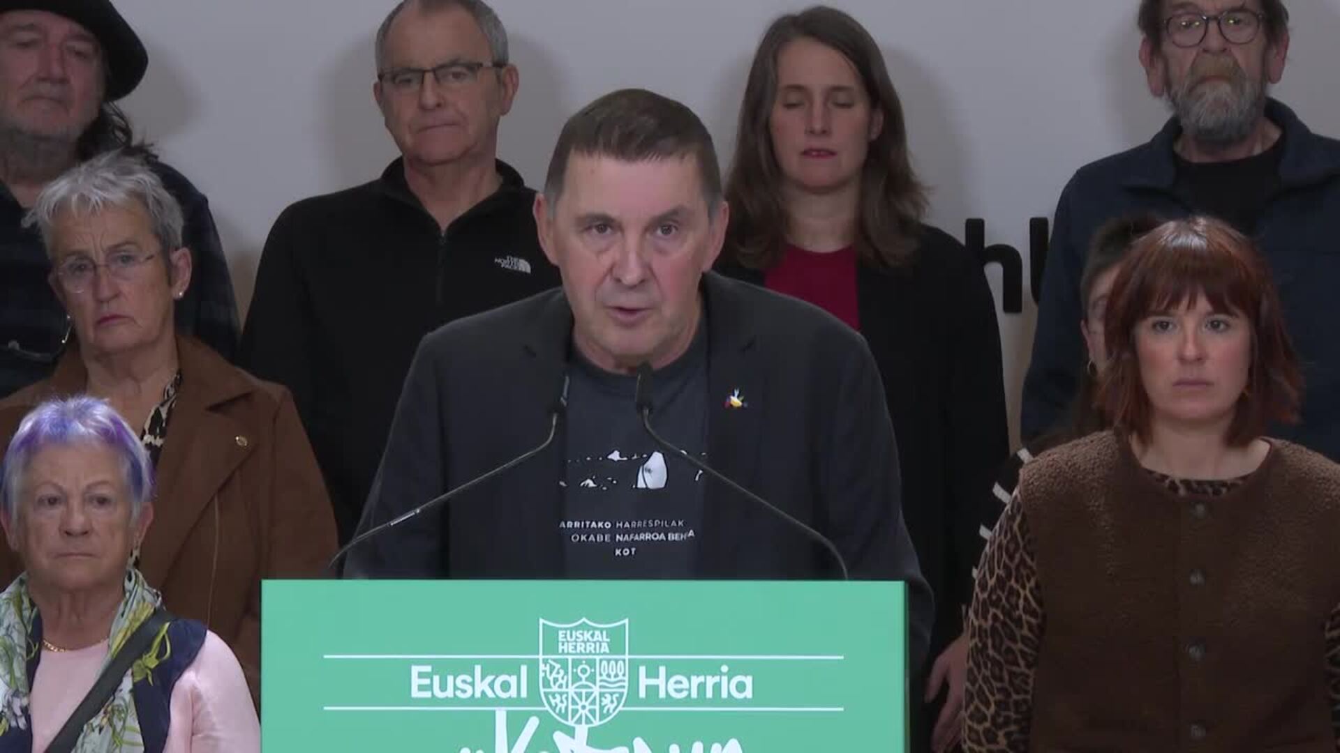 Arnaldo Otegi llama a la participación en la manifestación del 22 de noviembre en Bilbao