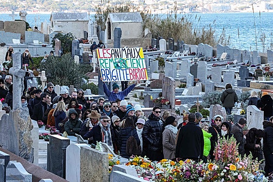 Saint-Tropez da su último adiós a Brigitte Bardot