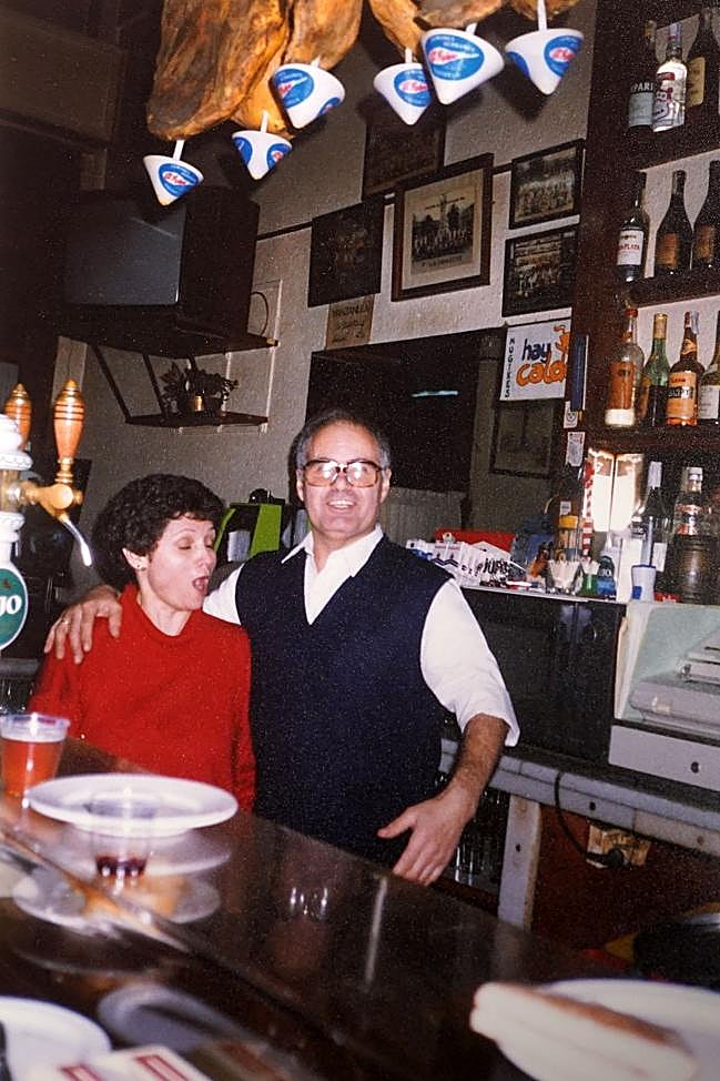 María Barrio y Toribio Díez en el primer Mugiqués.