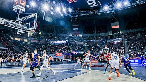 El Buesa Arena se afianza como segundo feudo con más público de la ACB pero pierde fuelle en la Euroliga