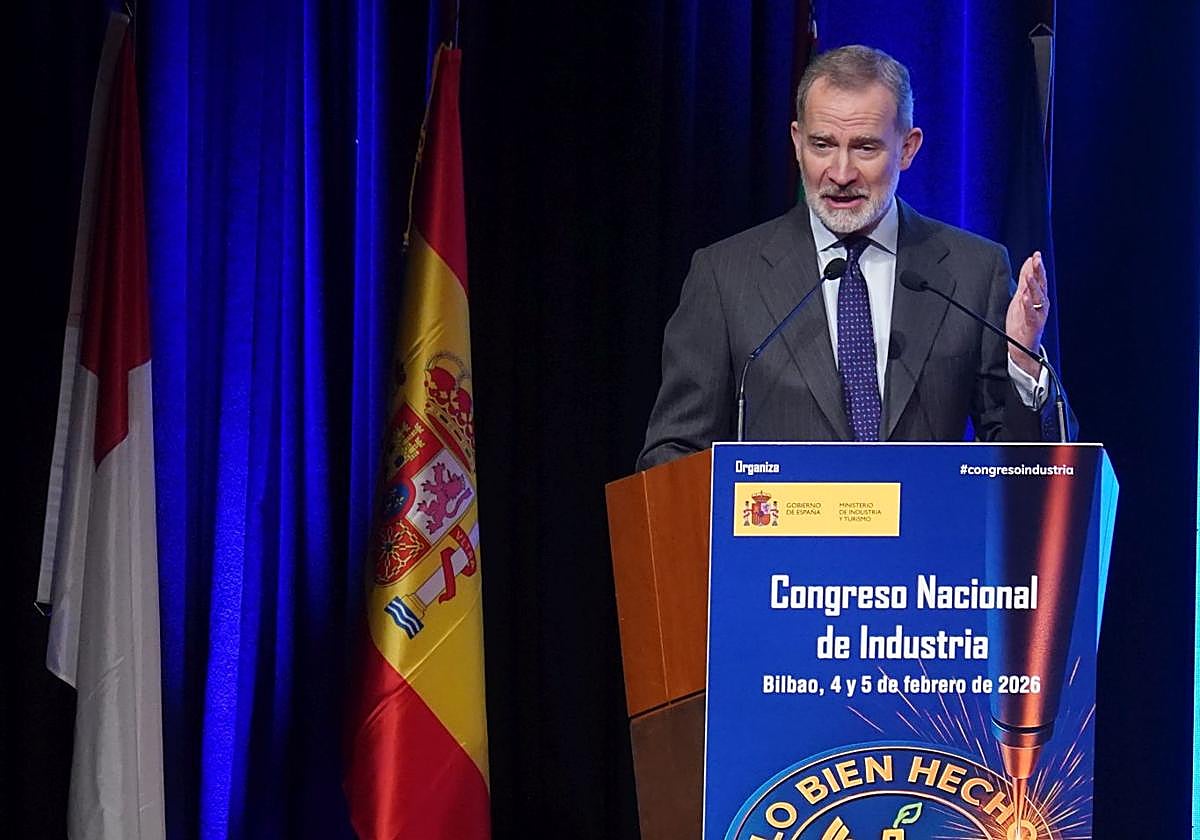 El Rey receta en Bilbao «más productividad» en la industria como ...