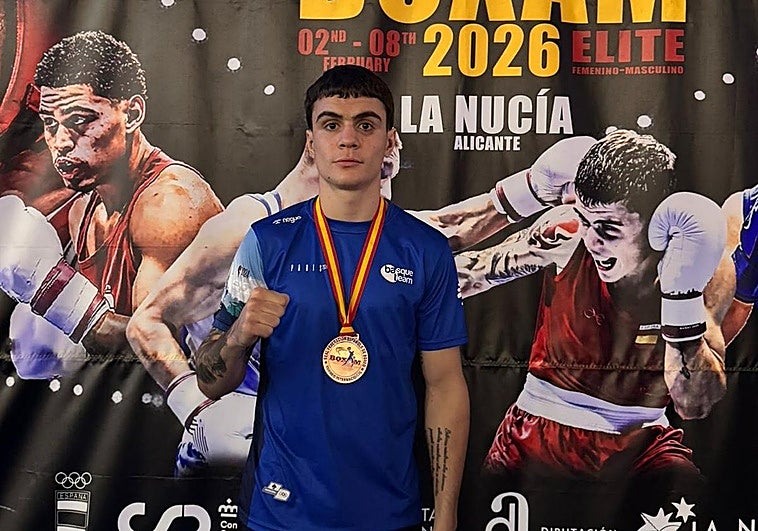 Oier Ibarretxe boxeolariak brontzea lortu du BOXAM International txapelketan