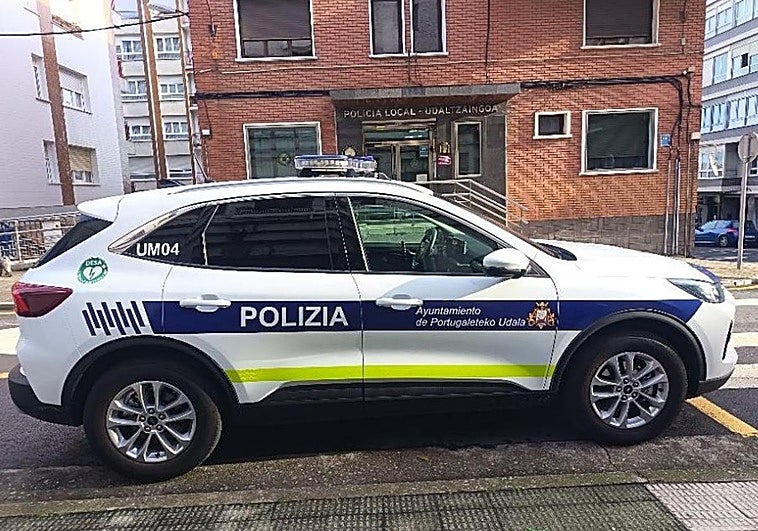 Se salta un stop bajo la influencia del alcohol y se duerme durante el control policial en Portugalete