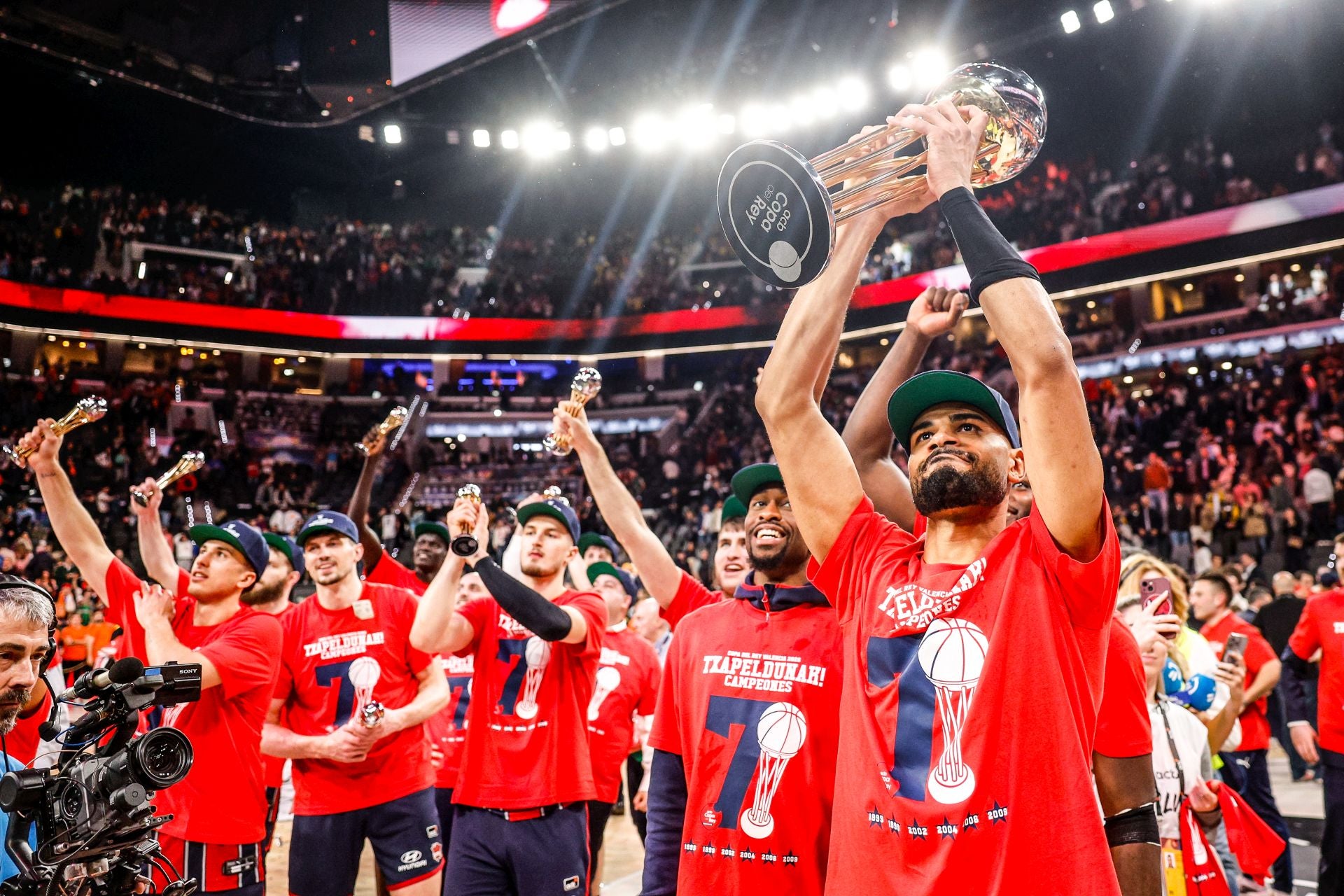 La gran final de la Copa del Rey entre el Baskonia y el Real Madrid, en ...