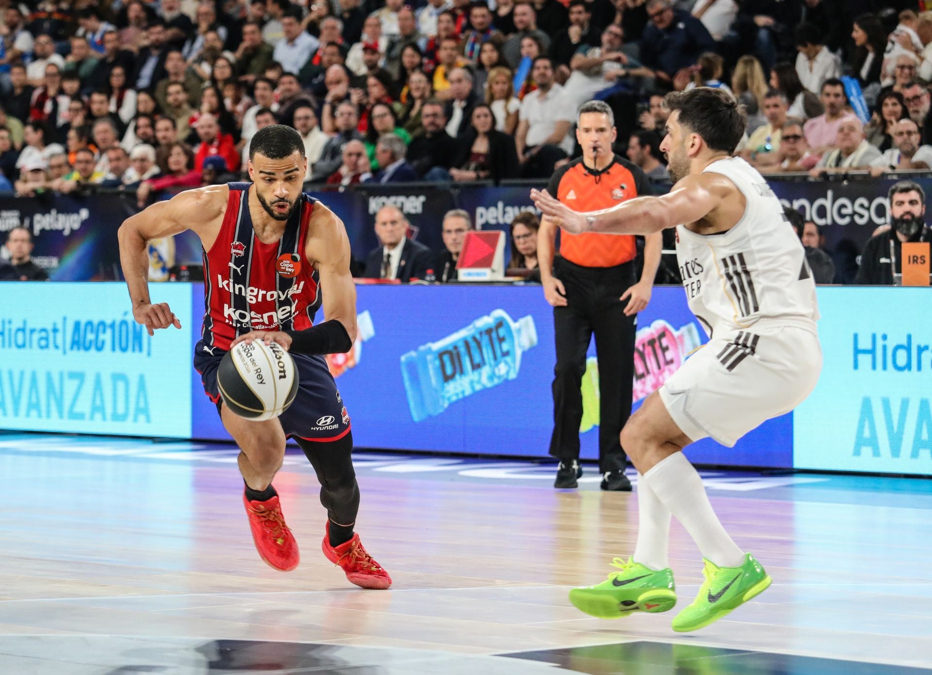 La gran final de la Copa del Rey entre el Baskonia y el Real Madrid, en ...