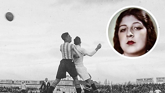 Miss España en el Valencia-Alavés