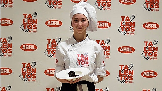 Una estudiante de la escuela de Galdakao, segunda en un concurso nacional de cocina