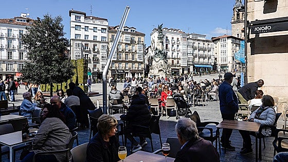 Álava despide su cuarto invierno «más cálido» y se adentra en una primavera más calurosa