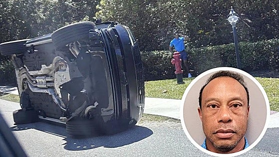 Tiger Woods llevaba pastillas de opioides en el momento de su accidente de tráfico