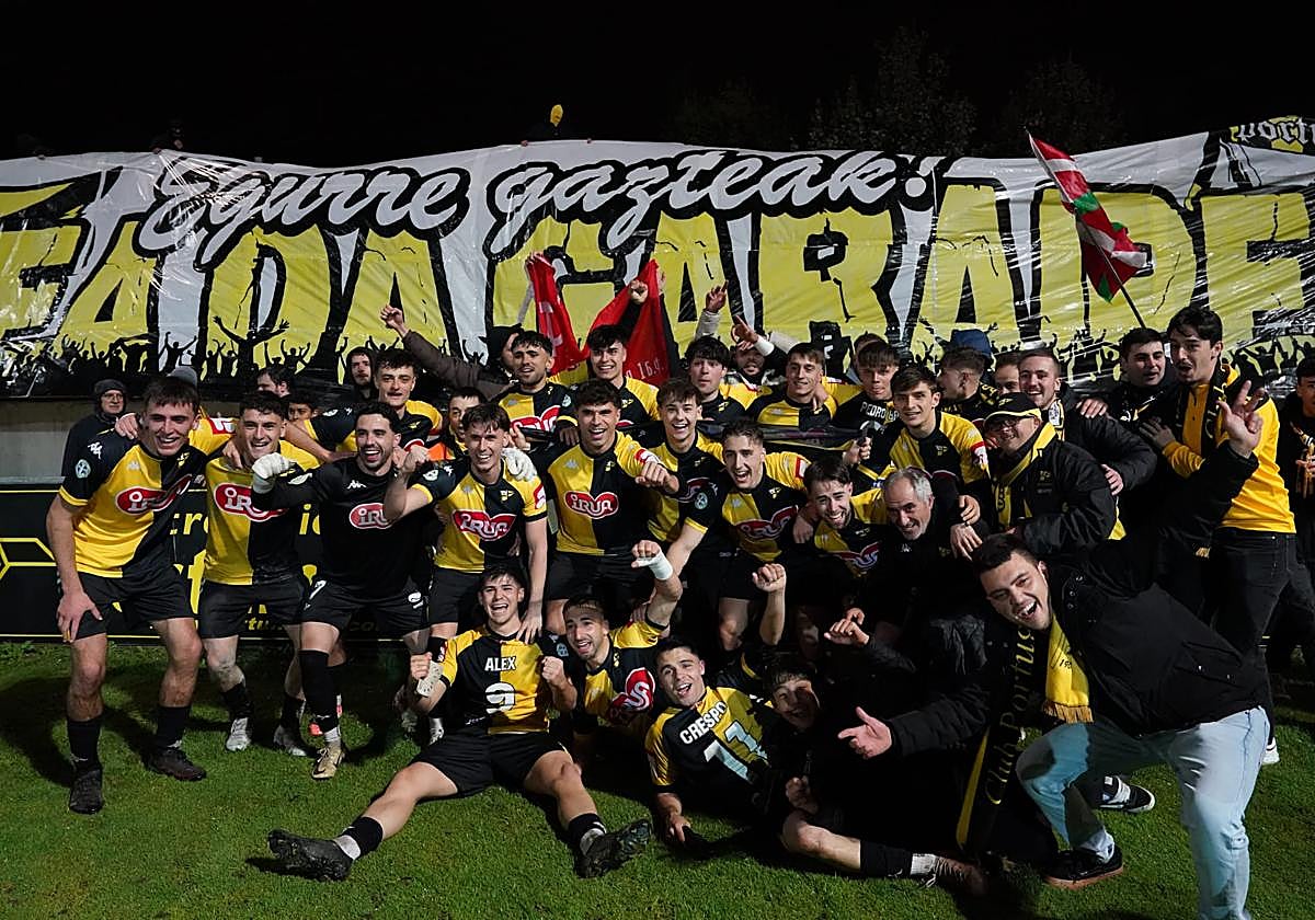 Portugalete Celebrates Historic Promotion to Segunda Federación | Dominant Season & Club Revival