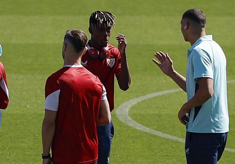 Nico regresa tras dos meses de tratamiento de su pubalgia