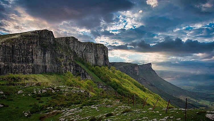 Así era la antigua ruta de los mercaderes entre el valle de Mena y la ciudad de Orduña