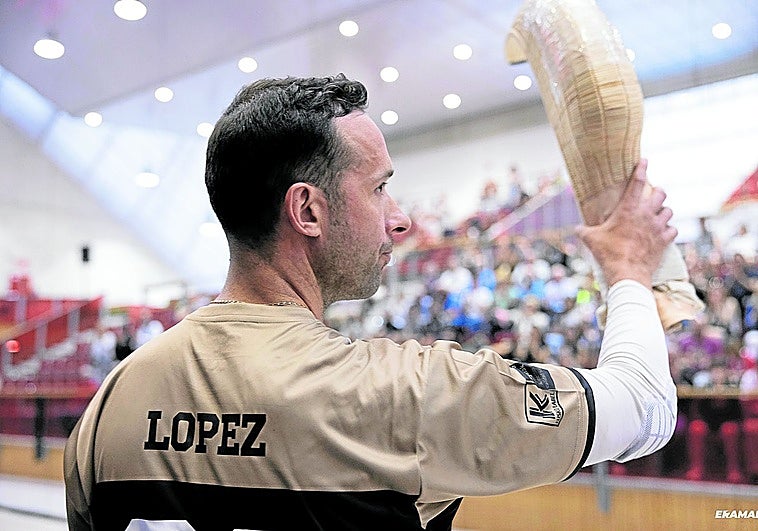 Adiós a un pelotari ganador