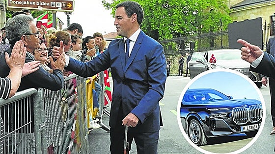 Un BMW de alta gama asturiano para el lehendakari