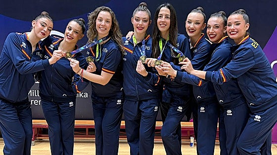La gimnasta alavesa Salma Solaun se cuelga dos medallas en la Copa del Mundo