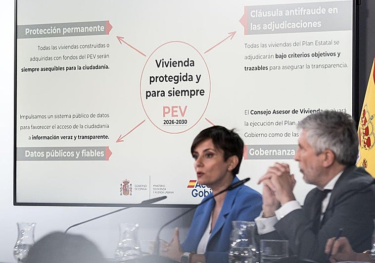 El Gobierno central aprueba un plan de vivienda con medidas inspiradas en Euskadi