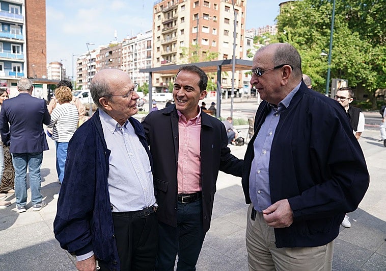 El PNV homenajea a los exalcaldes Josu Ortuondo e Ibon Areso: «Soñamos con un nuevo Bilbao»