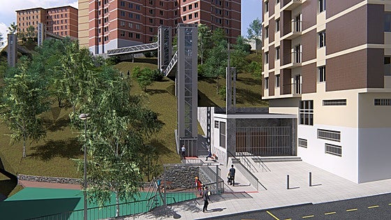 Basauri comenzará en junio las obras de los cinco ascensores de El Kalero y Basozelai