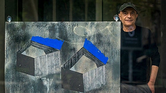 'Yo soy el otro', Jabier Herrero y sus pinturas gemelas