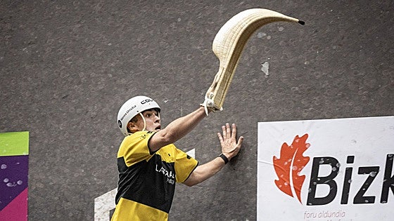 Urreisti defiende su liderato en la Liga Jai Alai de cesta punta en Bilbao